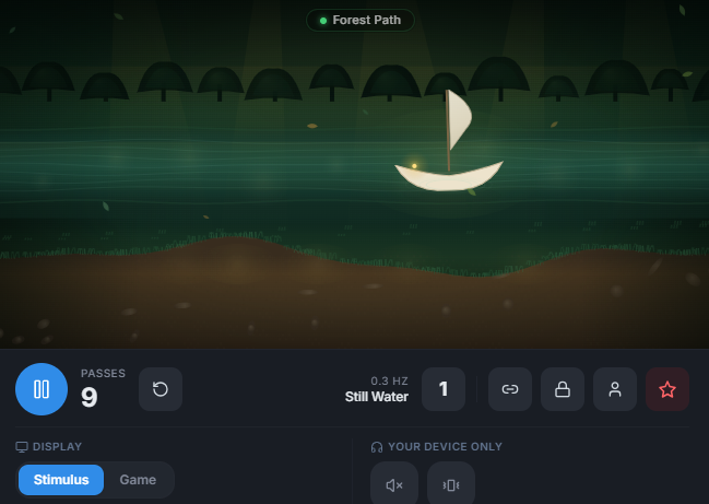 Forest Path in-session preview
